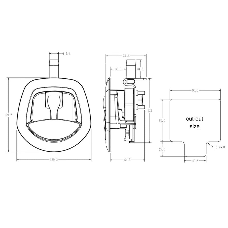 Load image into Gallery viewer, Whale Tail Locks