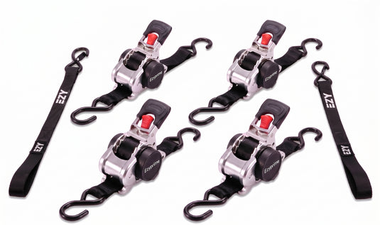 Retractable Ratchet Straps