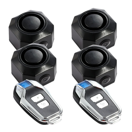 Rechargeable Toolbox Alarm (4 Alarms and 2 Remotes)