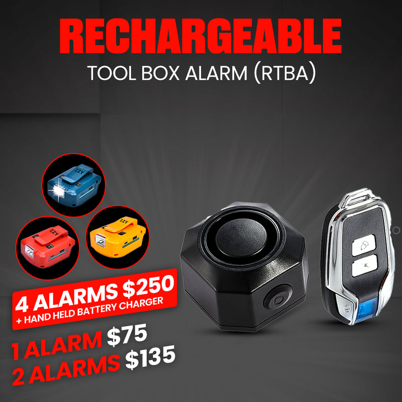 Load image into Gallery viewer, Rechargeable Toolbox Alarm
