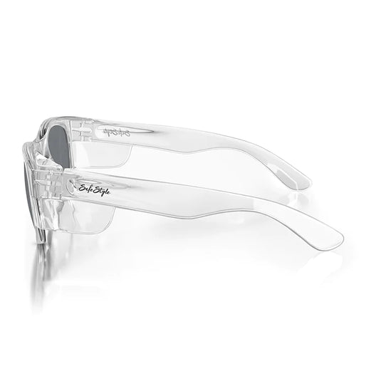 Safe Styles Clear Frame Tinted
